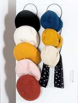 Hat rack holding display frame household multi-function cap button hook hook to the door