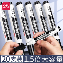 20 powerful large-capacity whiteboard pen whiteboard pen blackboard pen water pen erasable blackboard pen water-erasable blackboard pen water-based erasable teacher whiteboard writing pen blackboard special pen
