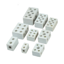 vaidu high frequency ceramic terminal block Two five-eye porcelain terminal block Insulated magnetic connector terminal block high temperature