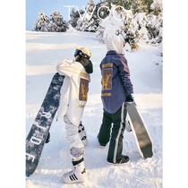 TWOC minus two degrees 2021 new outdoor Tide brand single double board ski suit high quality embroidery windproof waterproof