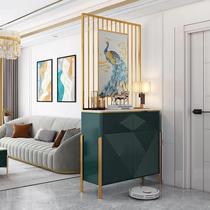 Entrance to the family Xuan Guan Cabinet Light Lavish Shoes Cabinet Living-room Partition Cabinet Modern Minimalist Screen Bifacial Carved Flower Decorated Door Hall Cabinet Hall Cabinet Room Cabinet Room Cabinet Room Cabinet Room Cabinet Room Cabinet Room Cabinet Room Cabinet Room