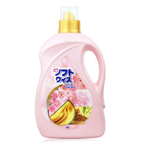 Weixin clothing care softener Qingyi Sakura 3kg protective clothing fragrance anti-static softener family pack 6 kg