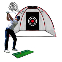 Factory direct swing exerciser swing net strike cage detachable convenient indoor golf practice net