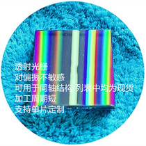 Transmission Grating Spectrum Analysis Light Wavelength Measurement Coaxial Light Polarization Insensitive Dimensions Customizable