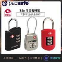 PacSafe Password Customs Lock Wire Padlock Suitcase Gym TSA Certified Lock Suitcase anti-theft Lock