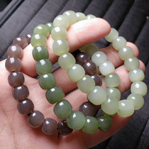 Tangren treasure hunt live broadcast room to see the goods and then shoot Hetian jade bracelet