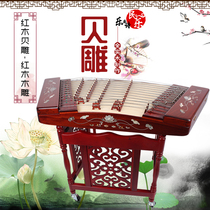 Yangqin musical instruments professional performance beginner Rosewood chicken wing wood portable entrance examination National Yang Qin