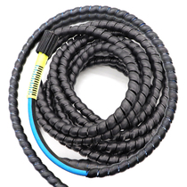  High pressure car wash machine Nylon plastic spiral anti-aging and wear-resistant cleaning machine water pipe oil hose cable protective sleeve