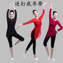 Dance clothes Classical dance practice clothes set dance clothes dance clothes dance practice clothes stretch screen clothes leggings