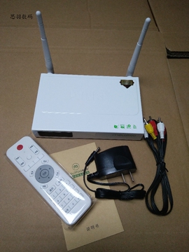 美乐图 双天线网络电视机顶盒 四核16g内存金属壳网络影音播放器