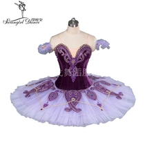 Ballet dance adult purple fairy variation professional ballet costume TUTU dance dress competition Costume Customization