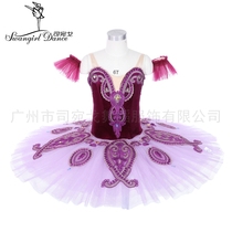 New Purple Fairy Ballet GDC competition performance dress custom ballet plate dress TUTU dress TUTU dress window