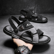 Sandals Mens Summer Breathable 2022 New Casual Sandals Beach 100 Hitchhiking Outdoor Dual-use Slippers