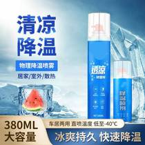 Cooling spray in-car instant cooling Divine Instrumental Car Fast Cooling Agent Car Freezer On-board Speed Cold Dry Ice