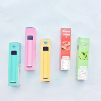 Electronic disposable atomization Rod 1000 times suction for men and women Universal cartoon fashion Shell Flat head nozzle convenient to carry