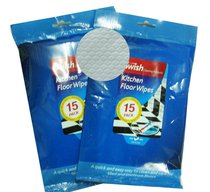 15 pieces of thickened diamond cloth dust removal wet wipes floor wet wipes antibacterial wet wipes mop wet paper