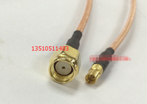 RP-SMA MMCX-JK RF signal AP test line SMA male pole to MMCX female RG316 signal line