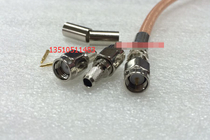 SMA-J-3 silver coaxial RF RF signal head high frequency SMA male 50-3 feeder three-piece AP connector