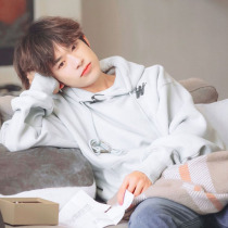 WE11DONE Yi Qianxi same fashion fashion fashion hoodie handwritten letters men and women hoodies