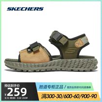 Skechers Skechers mens shoes 2021 summer new beach shoes casual fashion sports sandals 237296