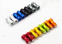 Fouriers-PE004 Bicycle inner tube nozzle gas nozzle cap CNC aluminum alloy French gas nozzle cap
