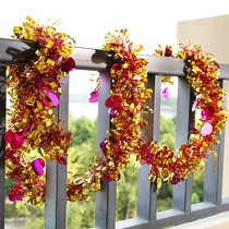 Wedding room decoration ribbon ribbon strip wool tie wedding wedding mall classroom scene layout birthday party flower Flower