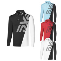 New GOLF mens clothing top long sleeve T-shirt Autumn Gold new fashion sports breathable quick-drying clothes