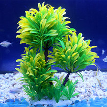 Fish tank decoration aquarium rockery water grass landscaping package simulation water grass scenery decoration ornaments fake water grass tree