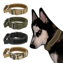 Pet Horse Dog Tactical Dog Neckline Five Blocking Adjustment Nylon Dog Neck Collar Mid large dog training dog neck cover