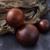 Blood Sandalwood High Density Health Care Ball Red Wood Middle Aged Fitness Massage Hand Turned Ball Solid Wood Solid Recovery Exercise Bodybuilding Ball