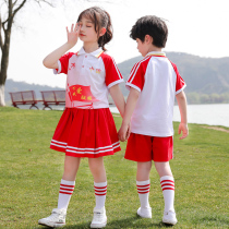 61 Childrens Day Costume Out of school Childrens school uniforms Summer Banfu College Graduation Costume Kindergarten Garden Suit Summer Clothes