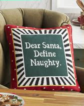 Mackenzie Childs Pillow Christmas Decoration (Fall 2022)