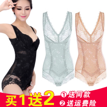 Tingmei Yaya summer abdomen body shaping one-piece clothes waist pregnant women thin non-trace postpartum shaping belly