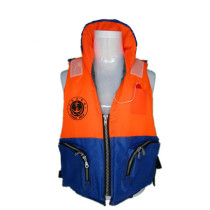 Professional Chinese maritime life jacket Marine adult fishing swimming flood resistant foam Belt collar life jacket can be customized