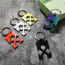 CNDIsland original cordon laser electroplated metal keychain bag pendant accessories decorative trend