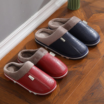 Mens non-slip light outdoor leisure beach sandals fashion Korean version of the trend wearing Puskin cotton slippers