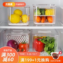 Kajima House kitchen storage box refrigerator storage and finishing artifact vegetables fruits and food items