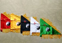 Factory direct embroidery five-party flag Taoist instruments Taoist flag five-line flag five-line flag Taiji gossip flag