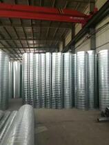 Stainless steel spiral duct welding Industrial dust removal fire exhaust pipe installation Galvanized round elbow tee fittings