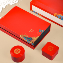 New Black Tea Tea Tea Gift Box large Anji white tea box gift box empty box one catty universal custom tea box