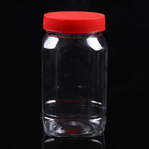 New product 1 5 kg square honey bottle plastic honey bottle 750g thickened honey bottle with inner cap Bee tool