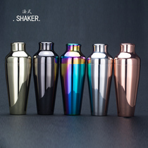 Bar soul French two-stage wine bottle streamline button shaker shaker wine set