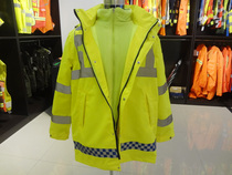 Reflective cotton clothing on duty road administration traffic waterproof cotton clothes