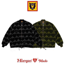 (spot 50% discount) HUMAN MADE 20AW love duck embroidered double-sided lamb fleece jacket coat