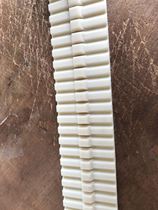 PU polyurethane timing belt manufacturer 50AT10K13 integrated guide strip Kevlar line seamless timing belt