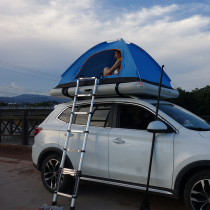 318 Qinggan return line Sichuan-Tibet Line self-driving tour equipment car inflatable double folding bed off-road SUV roof tent