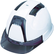Japan TOYO-SAFETY Toyo Property Products Blowholes transparent eaves Color safety helmet NO 390F-OTSS