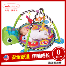 American infantino Ocean Game Mat Newborn Baby Ball Pool Baby Fitness Frame Bed Bell Children Toys 0 Years Old