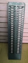 Iron 50-bit attendance rack Attendance card rack Punch card rack-attendance card rack
