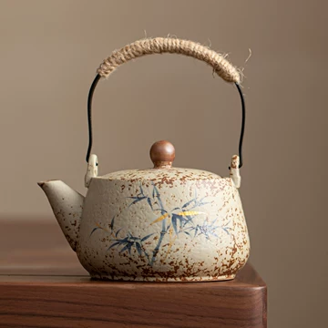 青竹纹陶瓷茶壶-青竹纹陶瓷茶壶促销价格、青竹纹陶瓷茶壶品牌- 淘宝